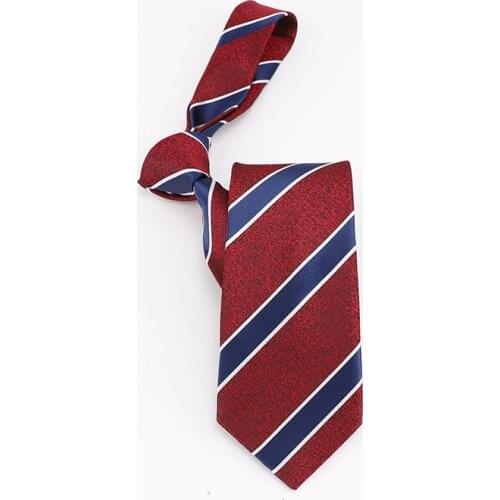 New 8cm Check Blue Beige Jacquard Woven Silk Mens Neck Tie Floral Plaid Striped Ties for Men Wedding Suit Business Party