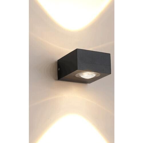 Outdoor waterproof aisle wall lamp simple modern led outdoor balcony creative courtyard landscape garden exterior wall lamp