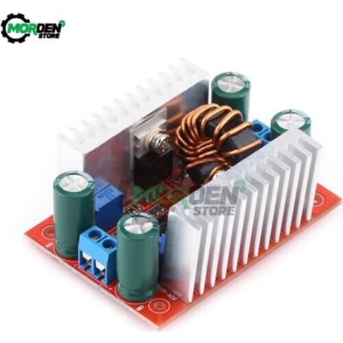 400W 15A DC-DC Step-up Boost Converter 8.5-50V to 10-60V Constant Current Power Supply LED Driver Voltage Charger Step Up Module