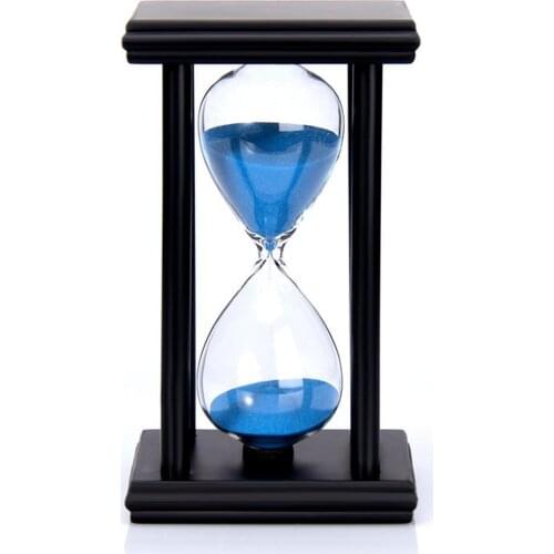80% New Arrival 2021 45/60min Wooden Sand Clock Sandglass Hourglass Timer Kitchen School Home Decor