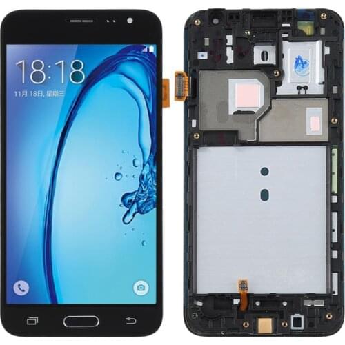 AMOLED For Samsung Galaxy J3 2016 J320F J320 J320FN LCD Display Screen Digitizer Frame Mobile Phone LCD Screens SS J3