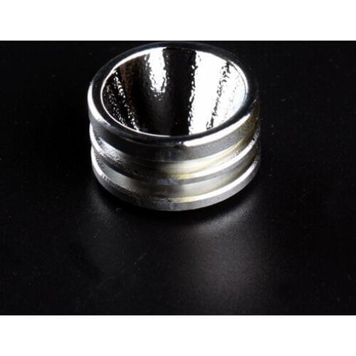 20x12mm Flashlight Torch Lantern Aluminum Orange Peel Reflector For Convoy S2+/S3 With XP-L Gasket Lighting Accessories