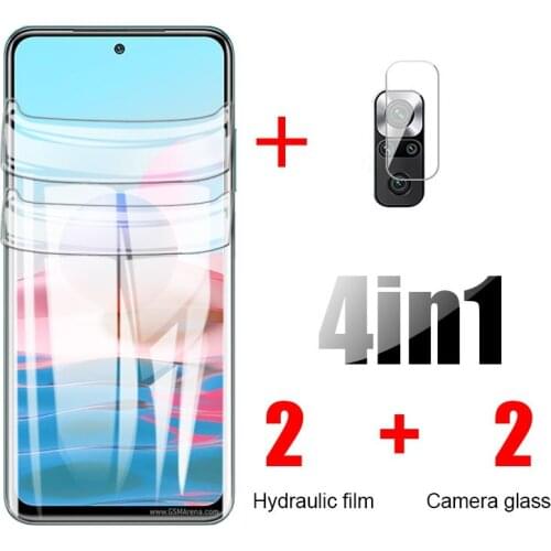 Hydrogel FilmFor Xiaomi Redmi Note 10 Pro Screen Protector on Redmi note10 5g Redme 10pro max 10s Camear lens Tempered Glass