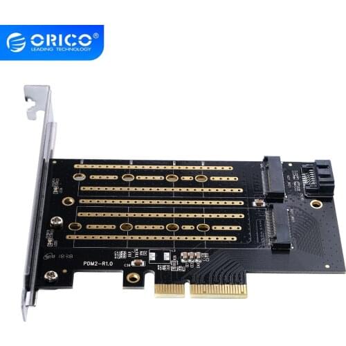 ORICO PDM2 PCI Express M.2Interface SSD M.2 NVME to PCI-E 3.0 X4 Gen3 Convert Card Support 2230-2280 Size Super Speed Card