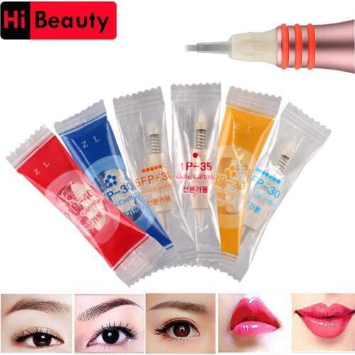 20pcs/lot Disposable 9mm Screw Cartridge Needles Candy Package For Charmant II Machine Gun Permanent 1P-35 1P-40 3P 5P 5FP 7FP