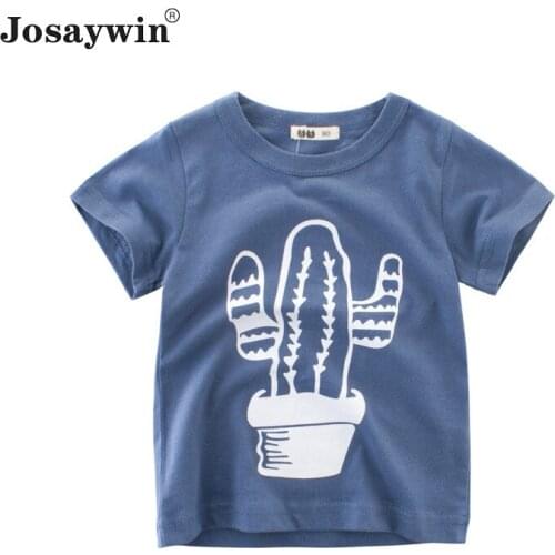Summer Childrens T-Shirt Boys Girls Baby T-shirt Cotton Print Cartoon Kids T-shirt Short Sleeve Boys T Shirt Tee Top Clothing