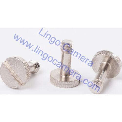 LL1479 Stainless Steel Sliver 1/4" Screw For Camera Tripod Monopod Quick Release Plate