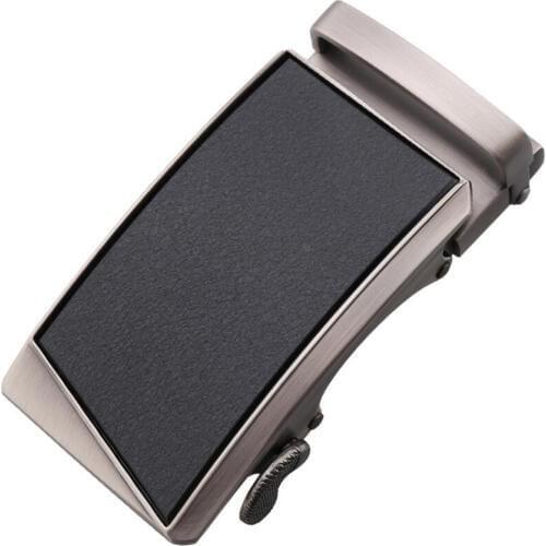 Fashion Leather Belt Men Automatic Buckle NEW Belt agio Automatic agio Suit for :3.3-3.6cm belt