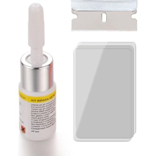 Vehicle Windshield Windscreen Windows Glass Repairing Resin Kit Auto Glasses Tools Paint Dent Repair Tool