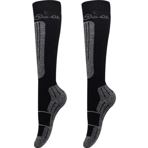 Horse Riding Socks 3 Pairs/Pack Horseback Riding Socks Men Women Unisex Cotton Long Socks Equestrian Sports Accessory Equipment