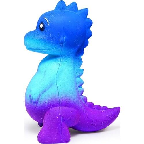 2020 New Design Cute Galaxy Dinosaur Squishy Cream Scented Slow Rising Squeeze Toys Kawaii Childrens Squishes Toys 10*7*6CM