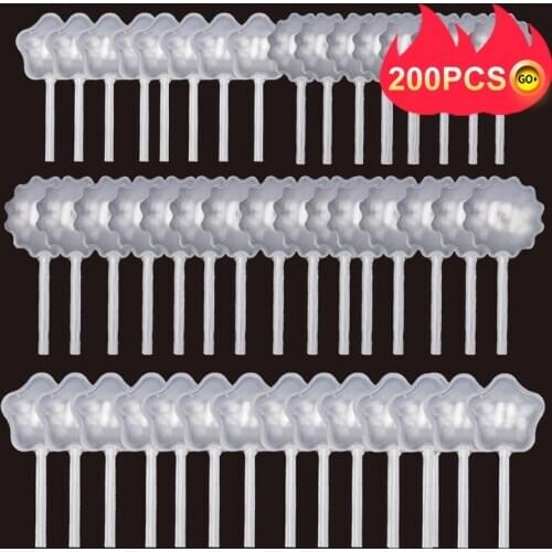 200pcs Squeeze Transfer Pipettes 4ml Disposable Cake Pipettes Dropper Decoration for Cupcake Ice Cream Strawberries Cake Topper