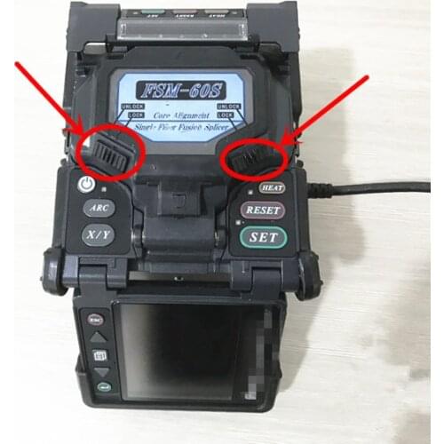 Made in China FSM-60S FSM-60R 18S 18R fiber optic fusion splicer windshield plastic switch Windproof cover accessories