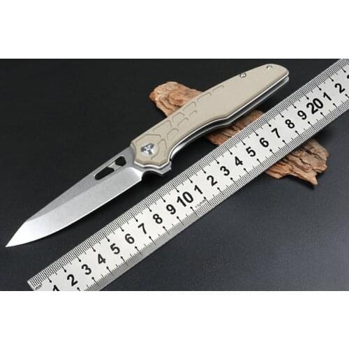 HY010 Tactical Folding Knife 5CR13 Blade G10 Handle Practical Outdoor Camping EDC Knife Fishing Camp Self-Defense Pocket Knife