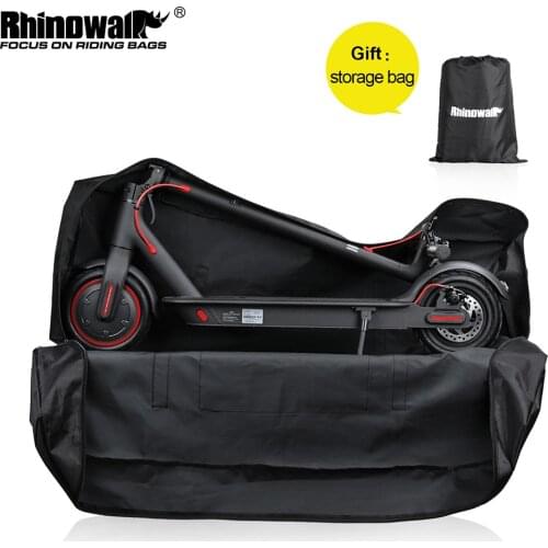 Rhinowalk Water Repellent Storage Bag Electric Foldable Skateboard Zipper Storage Case Durable Scootor Carry Bag Bike Accessorie