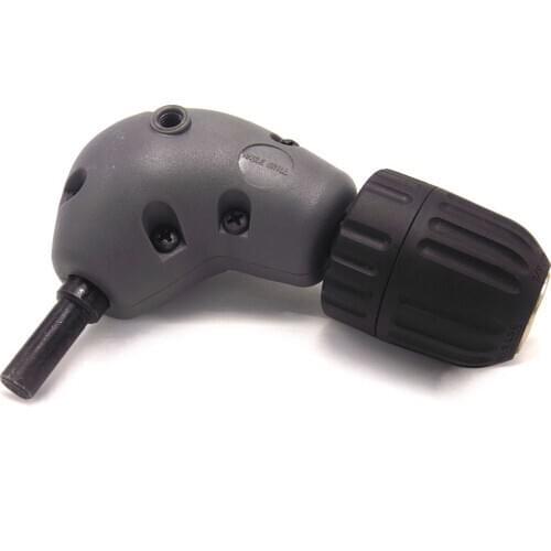 HOEN Professional Electronic Drill Right Angle Bend Universal Chuck 90 Degree Angle Drill Extension Accessories Fitting