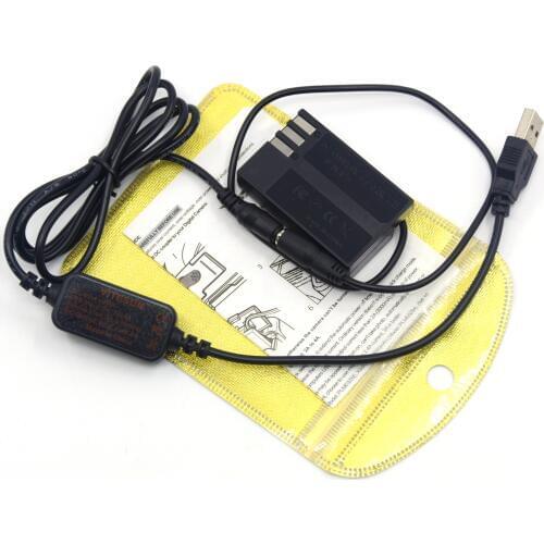 Power bank USB charger cable K-AC128+D-LI109 dummy battery D-DC128 DC Coupler for Pentax K-70 K-50 K-30 K-R K-2 K-S1 K-S2 camera