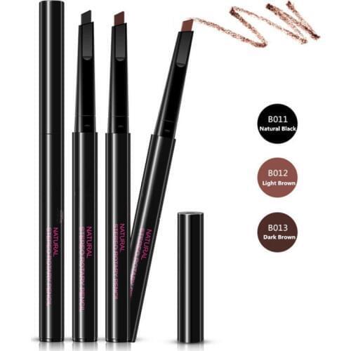 15 pcs Waterproof Automatic Eyebrow Pencil Natural Soft Rotary Eyebrow Pencil Eyebrow Makeup Pencil By Free Shipping
