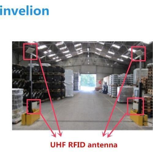 High performance Circular Polarization 9dbi uhf rfid antenna 440*440mm inventory managment