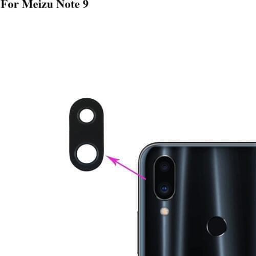 High quality For Meizu Note 9 M1923 Back Rear Camera Glass Lens test good for Meizu M9 M 9 Note Replacement Parts