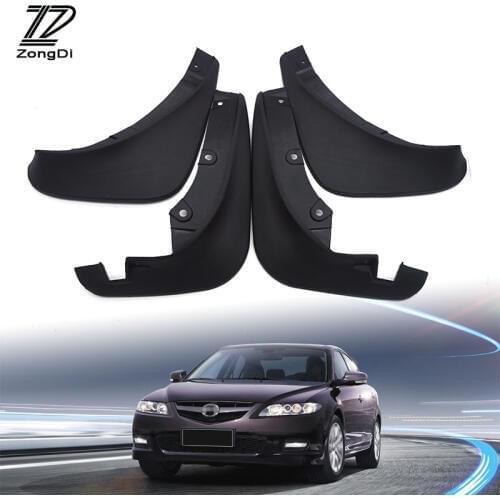 ZD Car Front Rear Mudguards For Mazda 6 Sedan 2002 2003 2004 2005 2006 2007 2008 Car-styling 1Set Mudflaps Accessories Fenders