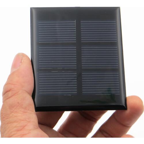1.5V 300mA 0.45Watt Solar Panel Standard Epoxy Polycrystalline Silicon DIY Battery Power Charge Module Mini Solar Cell toy
