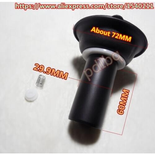 1PCS $ 12.5)YM XVZ1200 xv400 XV500 XV535 Vmax1200/VMX12 Motorbike Mikuni carburetor vacuum diaphragm plunger assembly