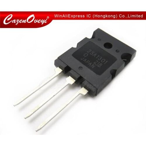 10pcs/lot =5pairs 2SA1301 2SC3280 5pcs A1301 + 5pcs C3280 TO-3P In Stock