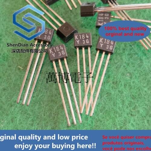 10pcs only orginal new Y file is sold in one piece 2SK184-Y K184Y 2SK184 K184 white bag