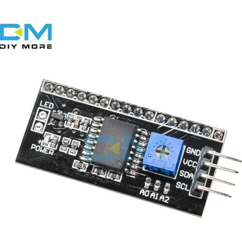 5PCS IIC I2C TWI SPI Serial Board Port Module For Arduino Converter Module 1604 2004 LCD1602 Adapter Plate LCD Interface