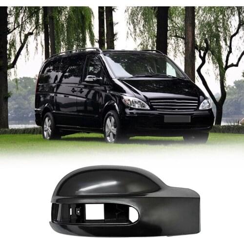 Car Rear View Mirror Cover Trim Kit for Mercedes Benz Viano W639 2003-2010 A6398110561
