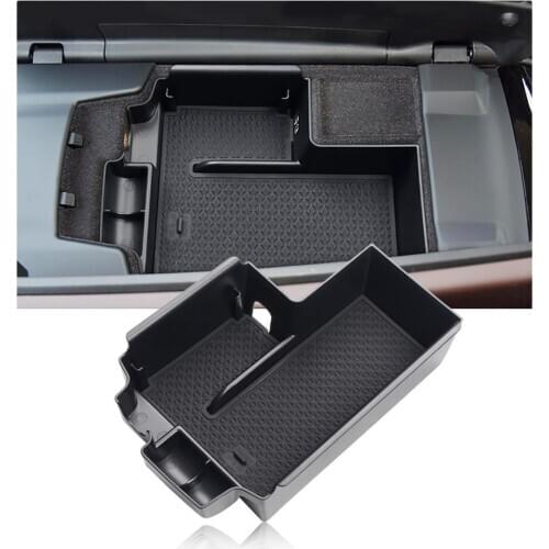 LFOTPP Car Armrest Storage Box For 5 Series G30 2020+ Central Control Storage Box Auto Interior Accessories Black