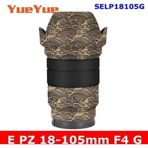 For Sony E PZ 18-105mm f/4.0 G OSS ( SELP18105G ) Anti-Scratch Camera Lens Sticker Coat Wrap Protective Film Body Protector Skin