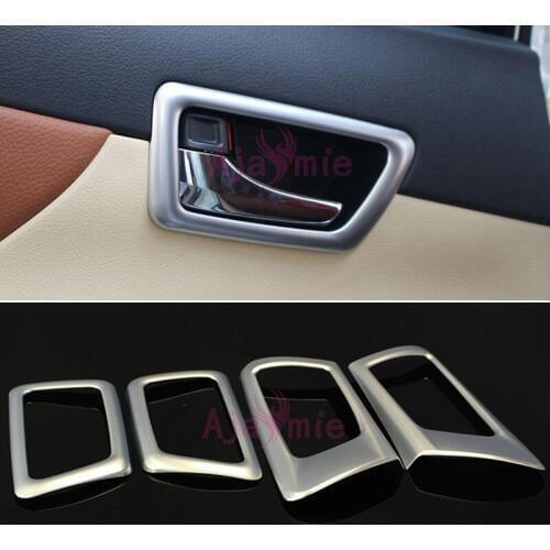 For Toyota Camry 2015 2016 2017 Interior Door Handle Bowl Insert Portector Panel Garnish Chrome Car Styling Accessories