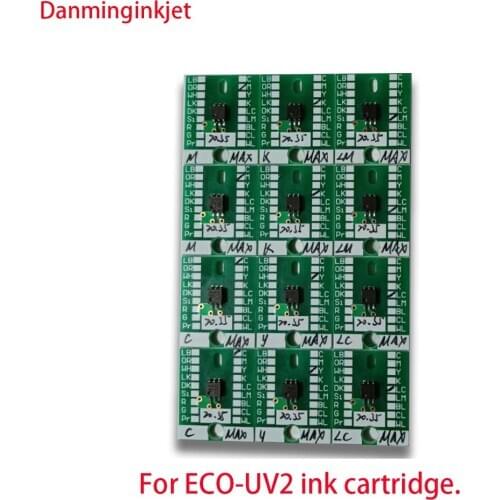 ECO-UV2 cartridge compatible chips for roland LEC330 LEC300 LEC540 LEJ640 LEF20 LEF10 printer