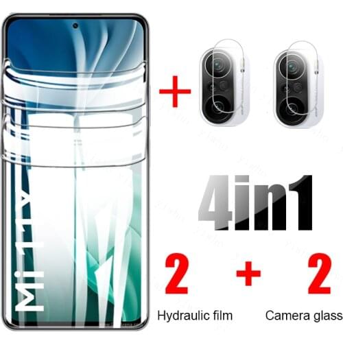 Protector glass for xiaomi 11x pro hydrogel film screen protector for xiaomi 11 ultra 11 lite 11i camera lens tempered glass