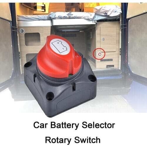 Car Battery Terminal Link Switch Car Battery Disconnect Switch Power Isolator Cut Off Kill Switch For Marine Auto