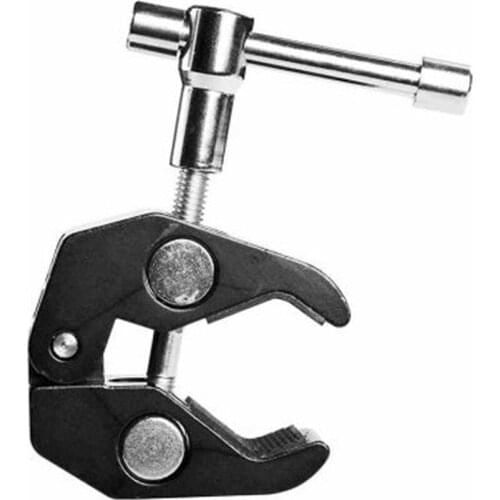 Crab Pliers Clamp Claw Clamp Clip Mount 2-5KG Payload for Field Monitor Speedlite LED Video Light Mic Tripod Monopod Mount