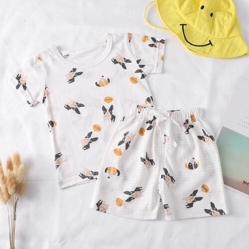 Baby Boys Girls Clothes Clothing Sets Kids Children Boy T-shirts + Pants Suits Summer Toddler Infant Casual Tracksuit