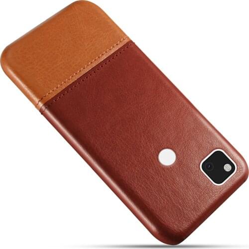 For Google Pixel 3 3A 4A 5G 5A 5 6 XL 4XL 6PRO Luxury Color matching Leather Phone Case Hard PC Cover For Google Pixel 4a Coque