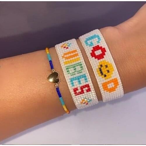 Pretty Bead Miyuki Bracelet Women Femme Mexican Winter Jewellery Friends Gift Pulseras