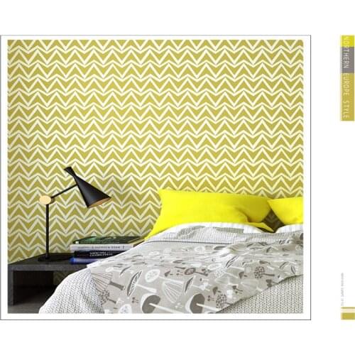 Beibehang Modern minimalist color curve wave curved stripe wall paper bedroom living room personality papel de parede wallpaper