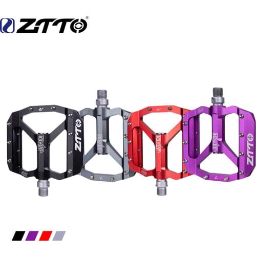 ZTTO MTB Road Bike Pedals Ultralight CNC Cycling Part Alloy DH XC Hollow Anti-slip Bearings Du System mountain 12mm Axle