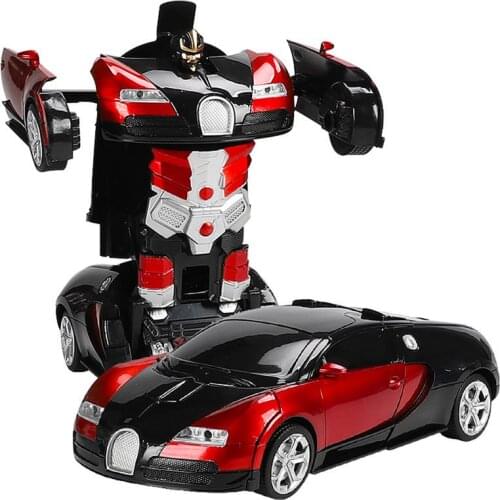 RC Car Robot Remote Control Robot Toys Deformation Cars Robot Gesture Sensing One Button Transform 360°Rotating Drifting