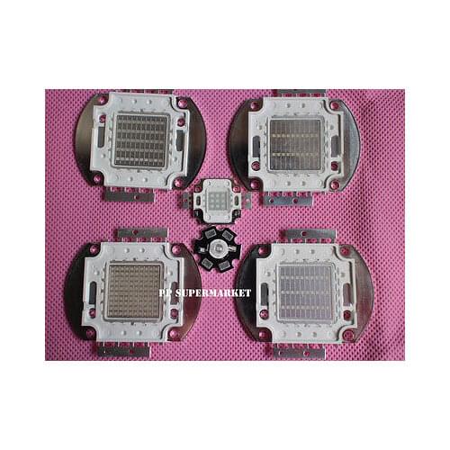 UV Purple LED integrated chips 365Nm 375Nm 385Nm 395Nm 405Nm 420nm High Power COB Ultraviolet Lights 3/5/10/20/30/50/100 Watt