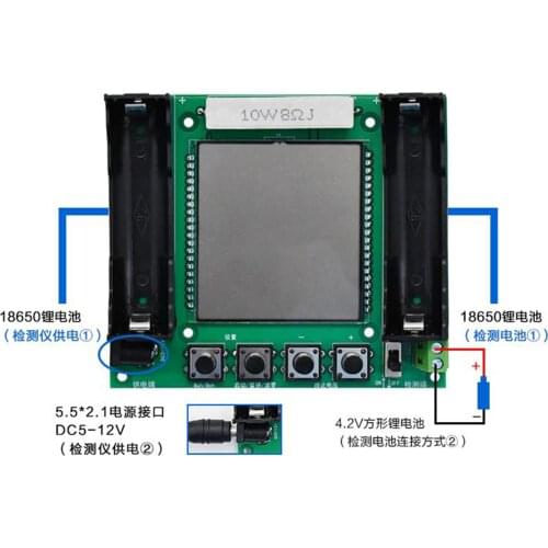 XH-M239 Lithium Battery 18650 True Capacity Tester Module MaH/mwH Digital Measurement High Precision