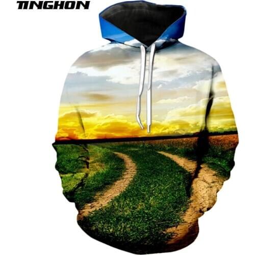 XS-7XL New Fashion Hoodie Beautiful Mountain Landscape Dolomites Italy Print 3d Mens Womens Hoodie 12