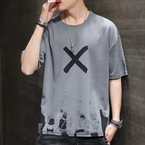 YUANXIANGPO Mens Summer T-shirts