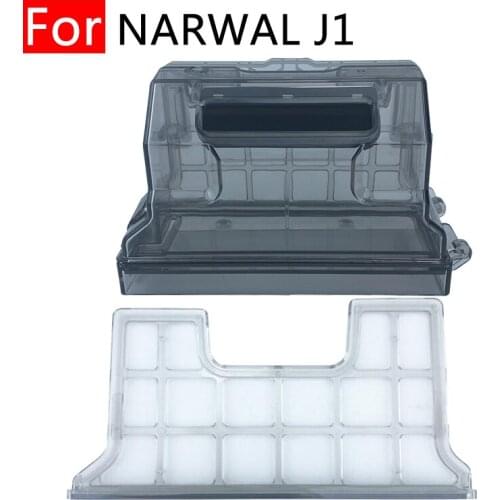 For Cloud Whale J1 Parts Smart Home Appliance Replaceable Primary Hepa Filter New Dust Box Kit Robot Vacuum Cleaner Accessories