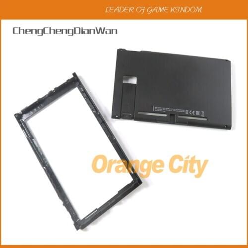 5pcs/lot Hard Housing Shell Case Part for Switch NS NX Console Front Back Faceplate For Nintendo Switch Housing Black